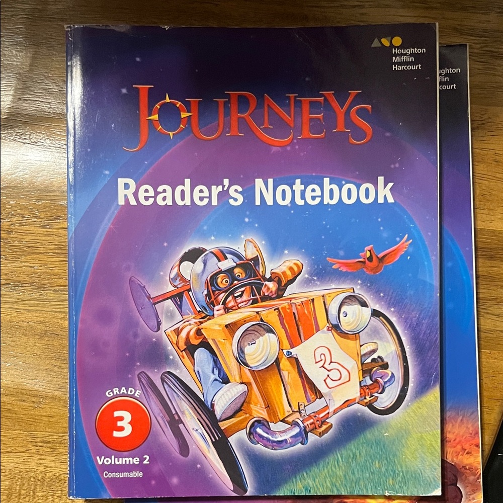 Journeys Reader's Notebooks and Teacher’s guides  Grade 3 - 5 books total
